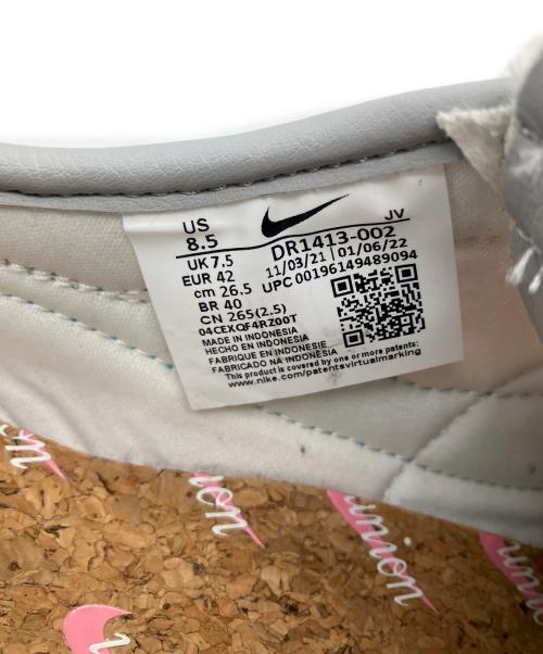 NIKE（ナイキ）NIKE (ナイキ) UNION (ユニオン) CORTEZ SP LIGHT SMOKE GREY/CORAL CHALK/VARSITY MAIZE LIGHT SMOKE GREY/COR サイズ:26.5の古着・服飾アイテム