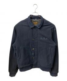 SEAL.MFG.CO（シールマニファクチャリングカンパニー）の古着「デッキジャケット」｜ネイビー
