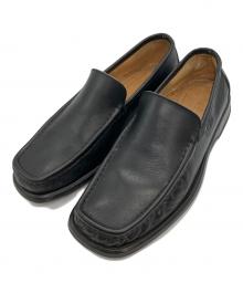 PARABOOT（パラブーツ）の古着「レザーシューズ ブラック」｜ブラック