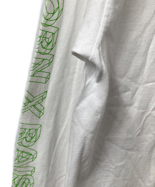 BORN & RAISED（ボーンレイズド）BORN & RAISED (ボーンレイズド) 長袖カットソー ホワイト ホワイト サイズ:XLの古着・服飾アイテム
