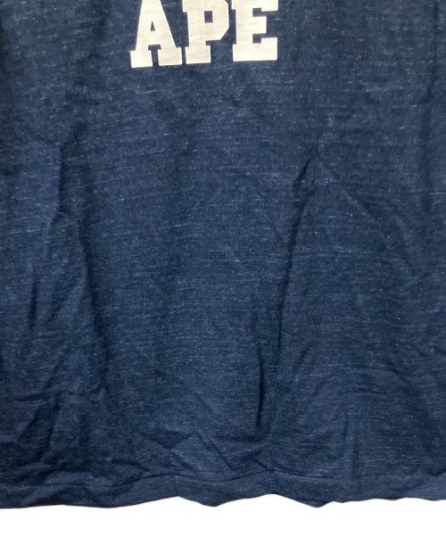 A BATHING APE（アベイシングエイプ）A BATHING APE (アベイシングエイプ) NEW MULTI CAMO COLLEGE TEE ブラック サイズ:XLの古着・服飾アイテム