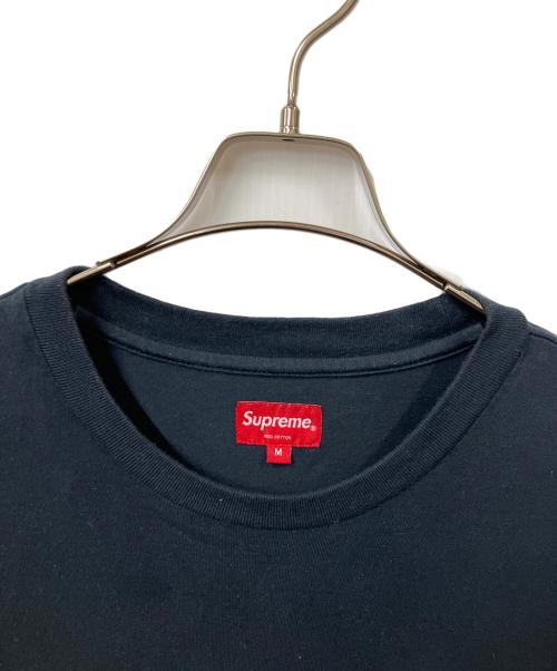 SUPREME（シュプリーム）Supreme (シュプリーム) mesh stripe pocket tee ブラック サイズ:Mの古着・服飾アイテム