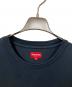 Supreme (シュプリーム) mesh stripe pocket tee ブラック サイズ:M：6000円