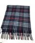 Burberry's (バーバリーズ) カシミヤストール ネイビー×グレー ネイビー：5000円