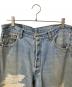 中古・古着 LEVI'S (リーバイス) デニムパンツ ブルー サイズ:91cm(W36)：6000円