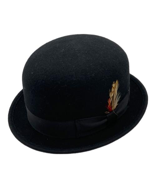 NEW YORK HAT&CAP CO.（ニューヨークハットアンドキャップ）NEW YORK HAT&CAP CO. (ニューヨークハットアンドキャップ) クラシックダービー ブラック ブラックの古着・服飾アイテム