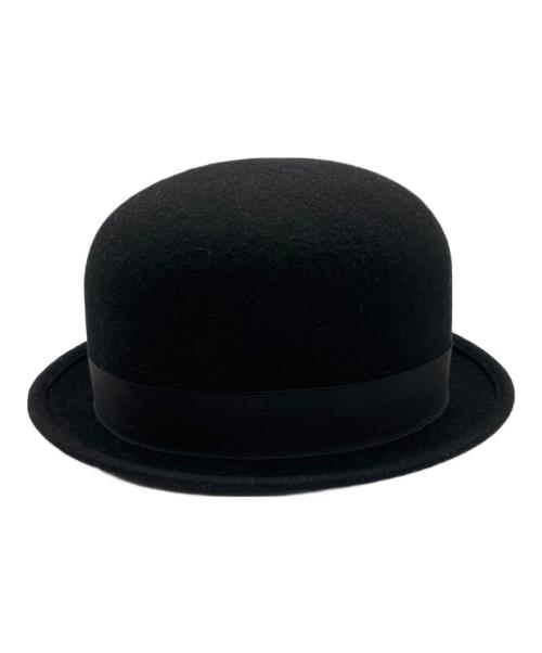 NEW YORK HAT&CAP CO.（ニューヨークハットアンドキャップ）NEW YORK HAT&CAP CO. (ニューヨークハットアンドキャップ) クラシックダービー ブラック ブラックの古着・服飾アイテム