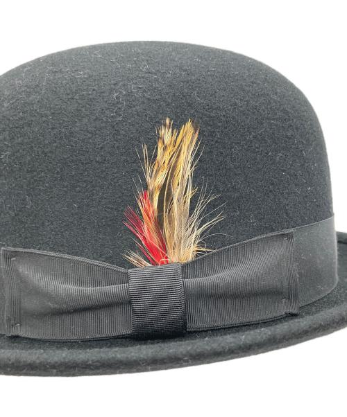 NEW YORK HAT&CAP CO.（ニューヨークハットアンドキャップ）NEW YORK HAT&CAP CO. (ニューヨークハットアンドキャップ) クラシックダービー ブラック ブラックの古着・服飾アイテム