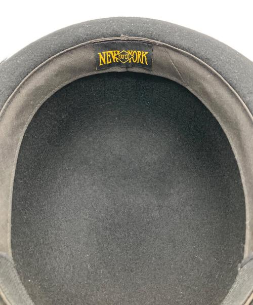 NEW YORK HAT&CAP CO.（ニューヨークハットアンドキャップ）NEW YORK HAT&CAP CO. (ニューヨークハットアンドキャップ) クラシックダービー ブラック ブラックの古着・服飾アイテム