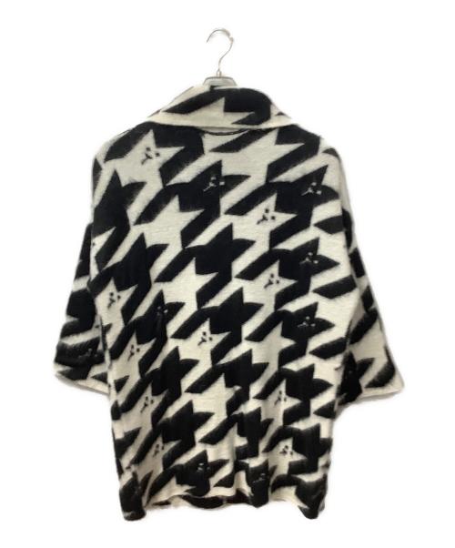 DIESEL（ディーゼル）DIESEL (ディーゼル) M-CHAT GIACCA ホワイト×ブラック サイズ:Free 未使用品の古着・服飾アイテム