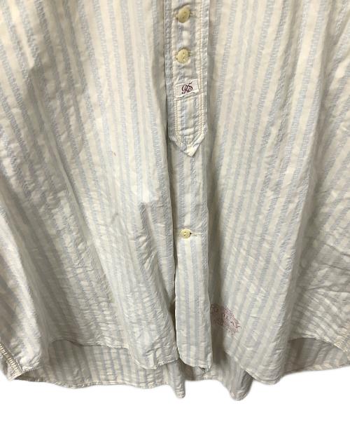 REPLAY（リプレイ）REPLAY (リプレイ) 長袖シャツ ブルー×アイボリー サイズ:Mの古着・服飾アイテム