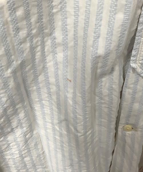 REPLAY（リプレイ）REPLAY (リプレイ) 長袖シャツ ブルー×アイボリー サイズ:Mの古着・服飾アイテム