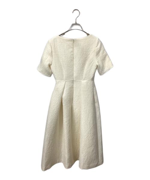 JENNE（ジェンヌ）JENNE (ジェンヌ) 半袖ワンピース ホワイト サイズ:Sの古着・服飾アイテム