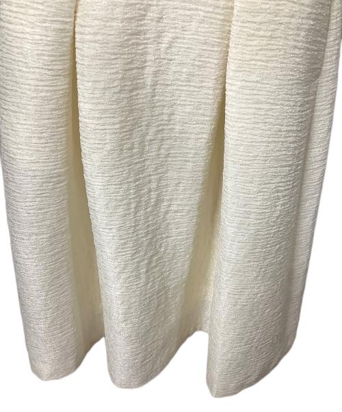 JENNE（ジェンヌ）JENNE (ジェンヌ) 半袖ワンピース ホワイト サイズ:Sの古着・服飾アイテム