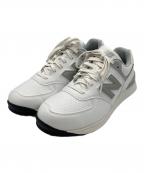 NEW BALANCEニューバランス）の古着「574ゴルフシューズ ホワイト」｜ホワイト