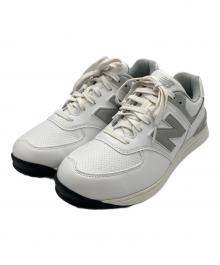NEW BALANCE（ニューバランス）の古着「574ゴルフシューズ ホワイト」｜ホワイト