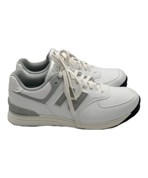 NEW BALANCE（ニューバランス）NEW BALANCE (ニューバランス) 574ゴルフシューズ ホワイト ホワイト サイズ:24.5の古着・服飾アイテム