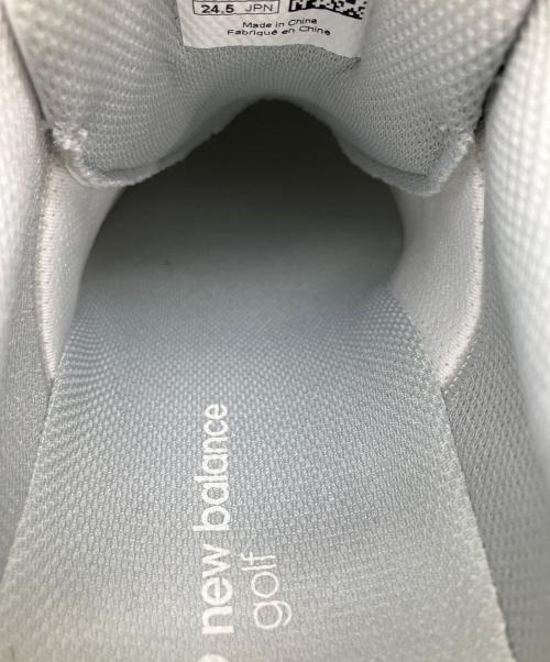 NEW BALANCE（ニューバランス）NEW BALANCE (ニューバランス) 574ゴルフシューズ ホワイト ホワイト サイズ:24.5の古着・服飾アイテム