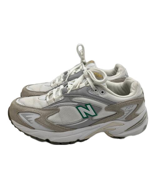 NEW BALANCE（ニューバランス）NEW BALANCE (ニューバランス) BEAUTY&YOUTH (ビューティーアンドユース) 725別注ローカットスニーカー ホワイト ホワイト サイズ:25の古着・服飾アイテム