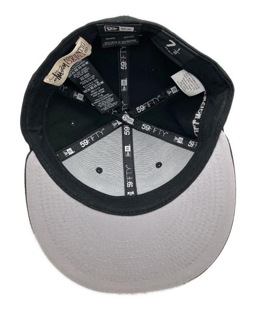 stussy（ステューシー）stussy (ステューシー) New Era (ニューエラ) キャップ ブラックの古着・服飾アイテム