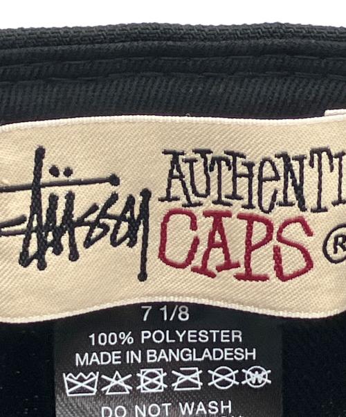 stussy（ステューシー）stussy (ステューシー) New Era (ニューエラ) キャップ ブラックの古着・服飾アイテム