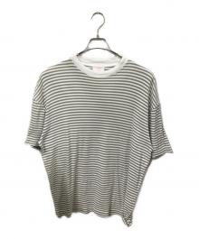 BEAMS×SUNSPEL（ビームス×サンスペル）の古着「Tシャツ」｜ベージュ×ホワイト