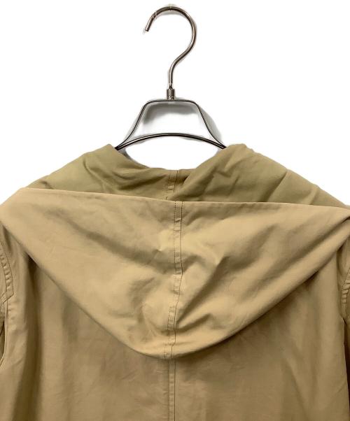 AURALEE（オーラリー）AURALEE (オーラリー) FINX DOUBLE CLOTH HOODED COAT ベージュ サイズ:3の古着・服飾アイテム