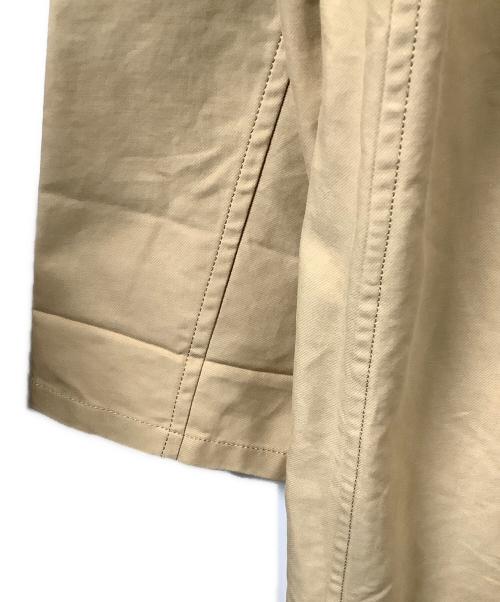 AURALEE（オーラリー）AURALEE (オーラリー) FINX DOUBLE CLOTH HOODED COAT ベージュ サイズ:3の古着・服飾アイテム