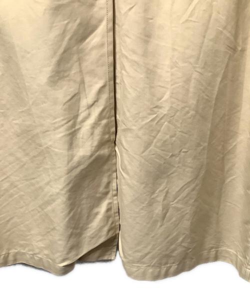 AURALEE（オーラリー）AURALEE (オーラリー) FINX DOUBLE CLOTH HOODED COAT ベージュ サイズ:3の古着・服飾アイテム