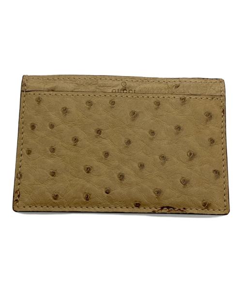 GUCCI（グッチ）GUCCI (グッチ) カードケース ベージュの古着・服飾アイテム