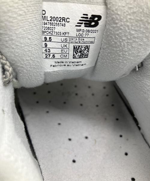 NEW BALANCE（ニューバランス）NEW BALANCE (ニューバランス) 2002スニーカー　グレー グレー サイズ:27.5の古着・服飾アイテム