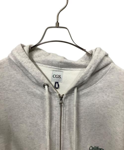 California General Store（カリフォルニアジェネラルストア）California General Store (カリフォルニアジェネラルストア) ジップパーカー グレー サイズ:Lの古着・服飾アイテム