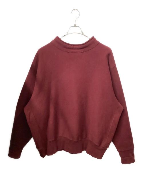 CAMBER（キャンバー）CAMBER (キャンバー) ハーフジップスウェット ワインレッド サイズ:3XLの古着・服飾アイテム