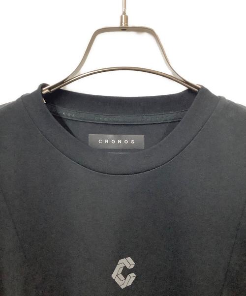 CRONOS（クロノス）CRONOS (クロノス) Tシャツ ブラック サイズ:Lの古着・服飾アイテム