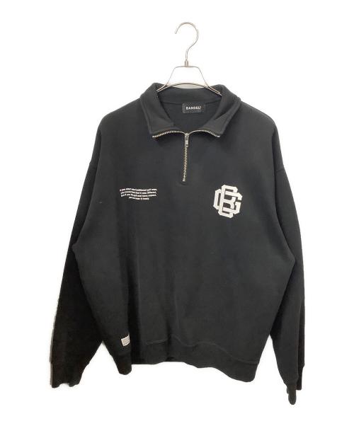 BANDEL（バンデル）BANDEL (バンデル) BG LOGO HALF ZIP PULLOVER ブラック サイズ:Freeの古着・服飾アイテム