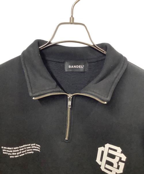 BANDEL（バンデル）BANDEL (バンデル) BG LOGO HALF ZIP PULLOVER ブラック サイズ:Freeの古着・服飾アイテム