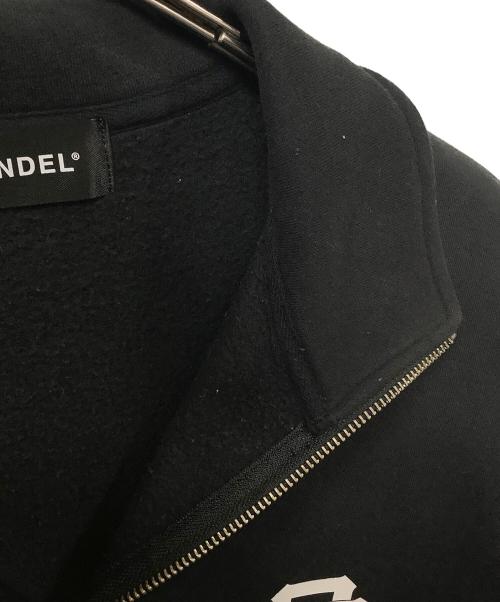 BANDEL（バンデル）BANDEL (バンデル) BG LOGO HALF ZIP PULLOVER ブラック サイズ:Freeの古着・服飾アイテム