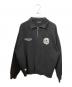 BANDEL（バンデル）の古着「BG LOGO HALF ZIP PULLOVER」｜ブラック