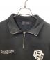 中古・古着 BANDEL (バンデル) BG LOGO HALF ZIP PULLOVER ブラック サイズ:Free：9000円