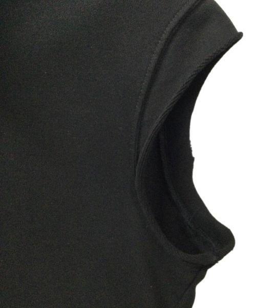 DIESEL（ディーゼル）DIESEL (ディーゼル) ノースリーブパーカー　ブラック ブラック サイズ:S 未使用品の古着・服飾アイテム