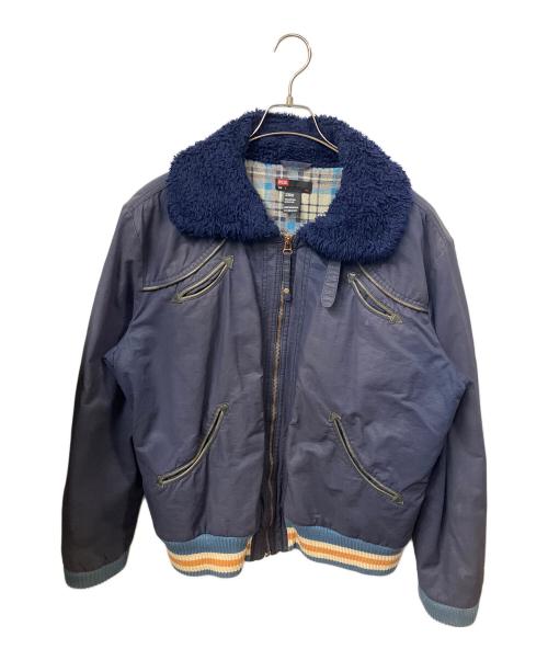 DIESEL（ディーゼル）DIESEL (ディーゼル) ミリタリージャケット ネイビー サイズ:Lの古着・服飾アイテム
