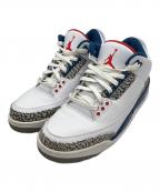 NIKEナイキ）の古着「Air Jordan 3 OG True Blue」｜ホワイト