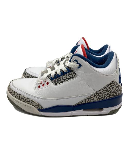NIKE（ナイキ）NIKE (ナイキ) Air Jordan 3 OG True Blue ホワイト サイズ:27の古着・服飾アイテム