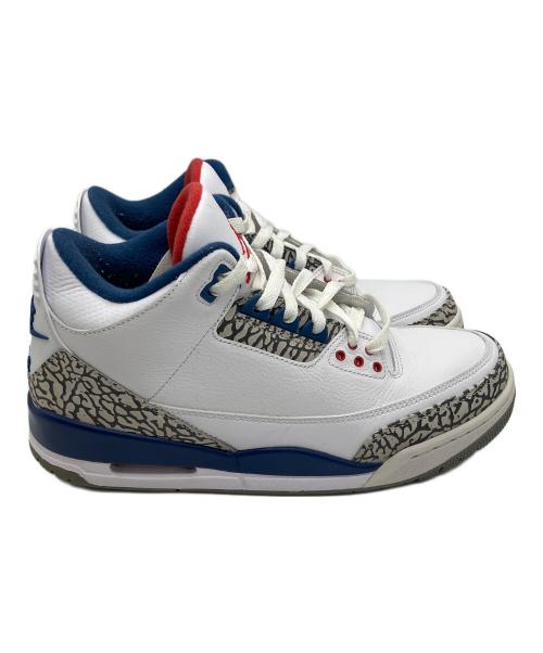 NIKE（ナイキ）NIKE (ナイキ) Air Jordan 3 OG True Blue ホワイト サイズ:27の古着・服飾アイテム