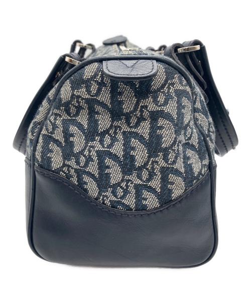 Christian Dior（クリスチャン ディオール）Christian Dior (クリスチャン ディオール) ミニボストンバッグ ネイビーの古着・服飾アイテム