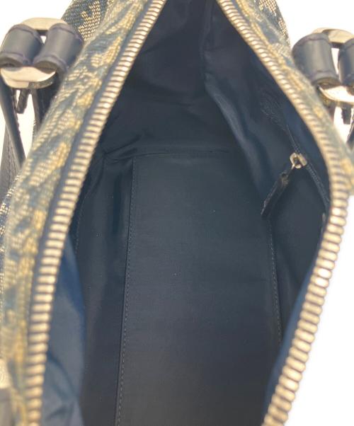 Christian Dior（クリスチャン ディオール）Christian Dior (クリスチャン ディオール) ミニボストンバッグ ネイビーの古着・服飾アイテム