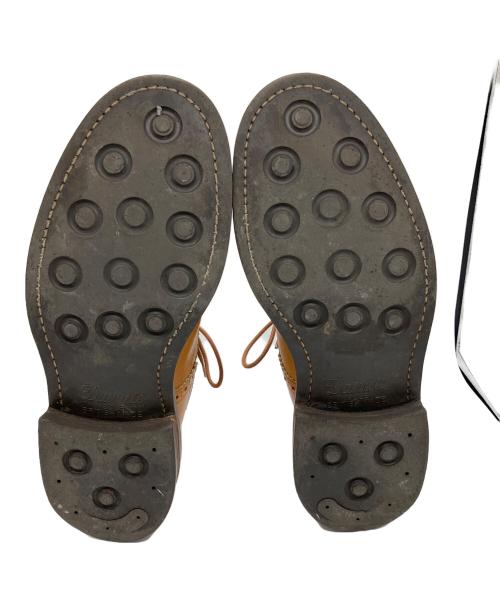 Tricker's（トリッカーズ）Tricker's (トリッカーズ) レースアップレザーブーツ　フルブローグ ブラウン サイズ:8の古着・服飾アイテム