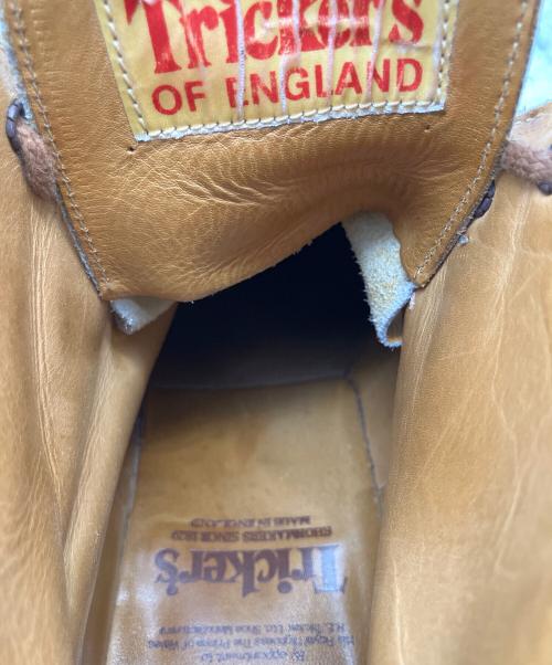 Tricker's（トリッカーズ）Tricker's (トリッカーズ) レースアップレザーブーツ　フルブローグ ブラウン サイズ:8の古着・服飾アイテム