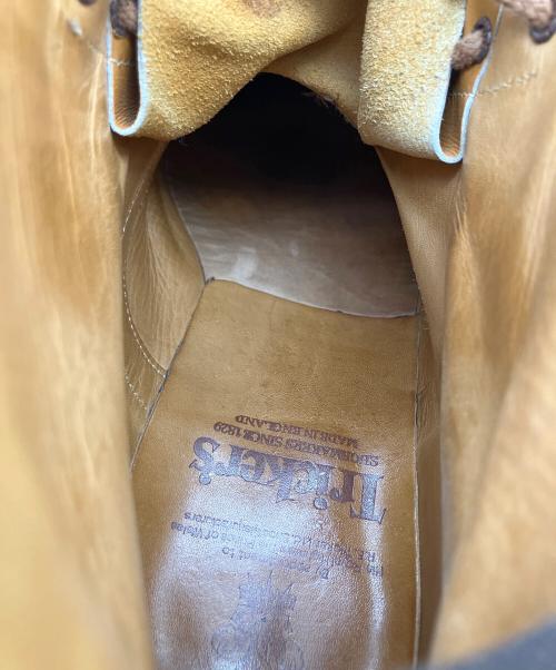 Tricker's（トリッカーズ）Tricker's (トリッカーズ) レースアップレザーブーツ　フルブローグ ブラウン サイズ:8の古着・服飾アイテム
