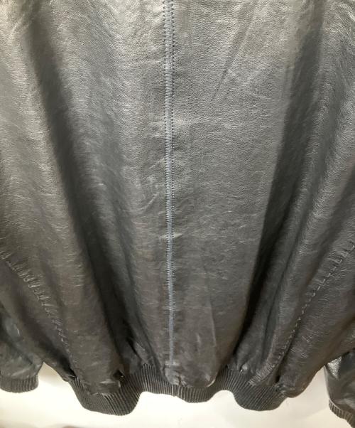 Retro Grade（レトログレード）Retro Grade (レトログレード) HARLEY-DAVIDSON (ハーレーダビッドソン) ゴートレザージャケット ブラック ブラック サイズ:Lの古着・服飾アイテム